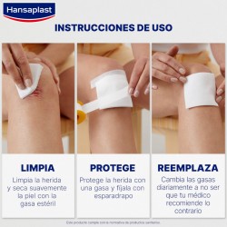 HANSAPLAST Soft Gauze 10x10cm 10 units