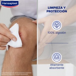 HANSAPLAST Garza morbida 10x10 cm 10 unità