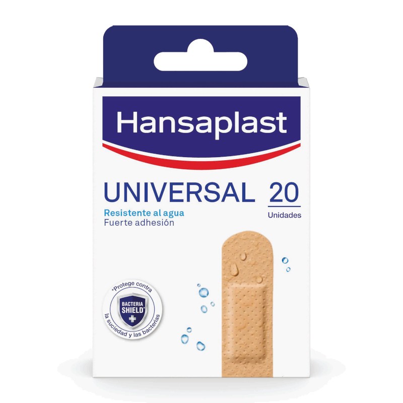 HANSAPLAST Universal Impermeável 20 Curativos HANSAPLAST Universal Impermeável 20 Curativos