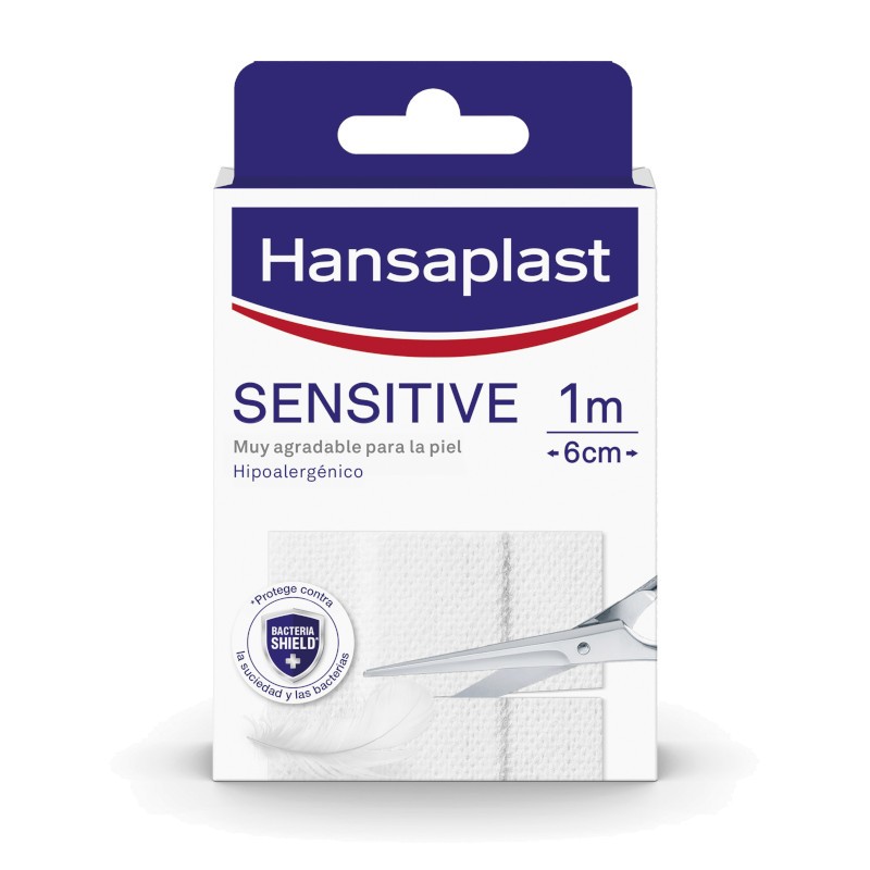 HANSAPLAST Sensitive Anti Bacterial Strip 1m x 6 cm