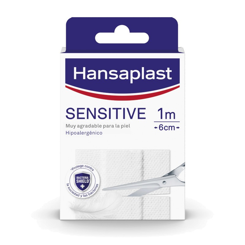 Striscia antibatterica sensibile HANSAPLAST 1m x 6 cm Striscia antibatterica sensibile HANSAPLAST 1m x 6 cm