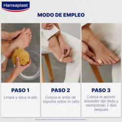 HANSAPLAST Pansements pour callosités 8 unités