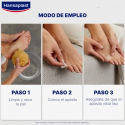 HANSAPLAST Pansements Gros Blisters 5 unités