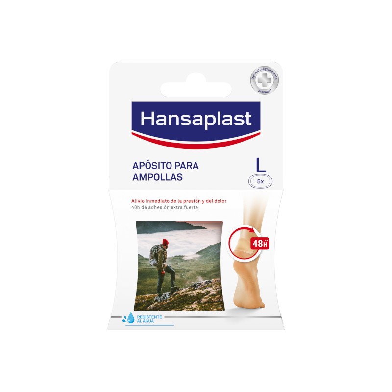 HANSAPLAST Pansements Gros Blisters 5 unités HANSAPLAST Pansements Gros Blisters 5 unités