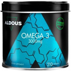 Aldous Oméga 3 Huile de Poisson 3000 mg 210 gélules