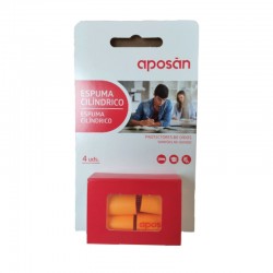 APOSAN Bouchons d'oreille en mousse de polyuréthane 4 unités