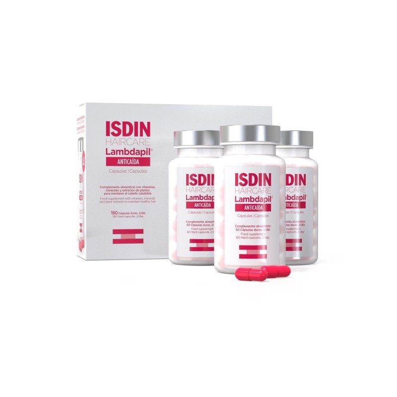 ISDIN LAMBDAPIL Anti-Haarausfall 180 Kapseln ISDIN LAMBDAPIL Anti-Haarausfall 180 Kapseln