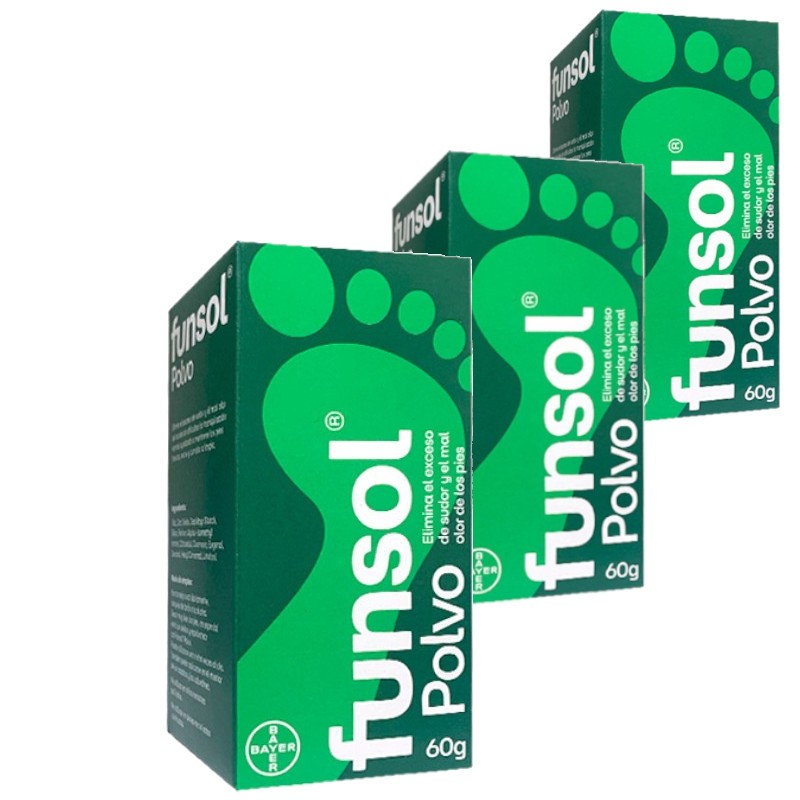 Funsol Pó 3x60gr Trio Funsol Pó 3x60gr Trio