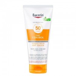 EUCERIN Crème Solaire Contrôle de l'Huile Toucher Sec SPF50+ (200ml)