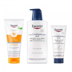 EUCERIN Pack Sunscreen + Urea Repair Lotion + Foot Cream