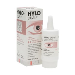 HYLO-DUAL Lubricating Eye Drops 10ml