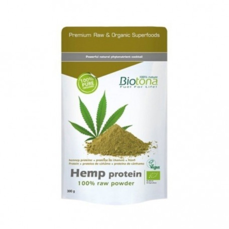 Biotona Proteine della Canapa in Polvere 300 gr Biotona Proteine della Canapa in Polvere 300 gr