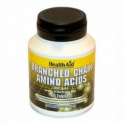 Health Aid BCAA Branched Amino Acids 60 Tablets
