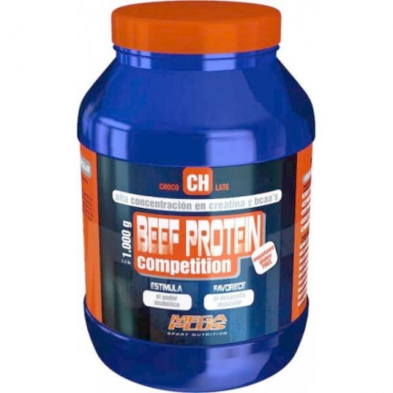 Mega Plus Beef Protein Competition Schokolade 1 kg Mega Plus Beef Protein Competition Schokolade 1 kg