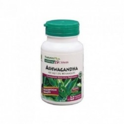 Natures Plus Ashwagandha Raíz 450 mg 60 Cápsulas