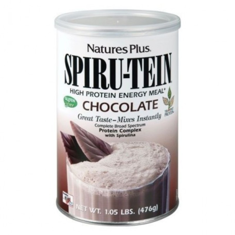 Natures Plus Spiru-tein Chocolat 476 gr Natures Plus Spiru-tein Chocolat 476 gr