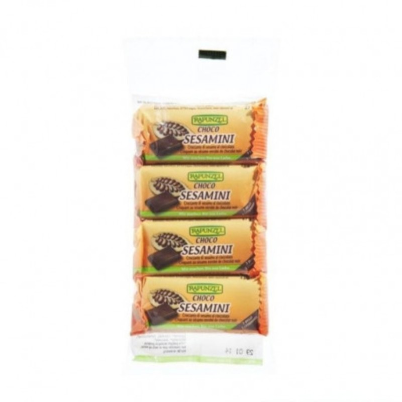 Rapunzel Sesamini Choco Bar 4 x 27 g