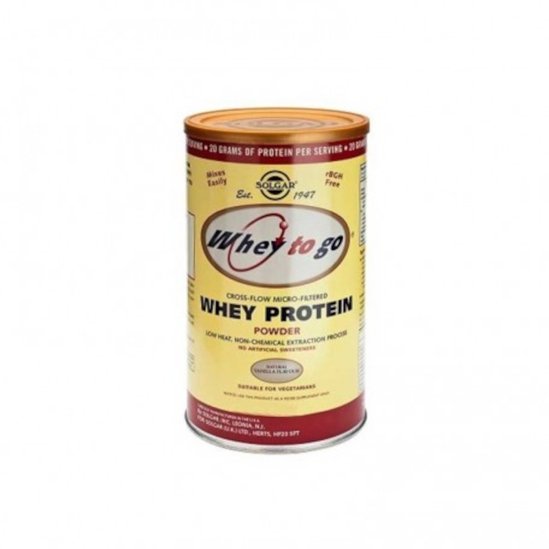 Solgar Whey To Go Proteína em Pó Baunilha 970g Solgar Whey To Go Proteína em Pó Baunilha 970g