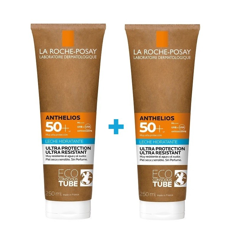 ANTHELIOS Latte Solare Senza Profumo per Pelli Secche e Sensibili SPF50+【DUPLO】2x230ml LA ROCHE POSAY