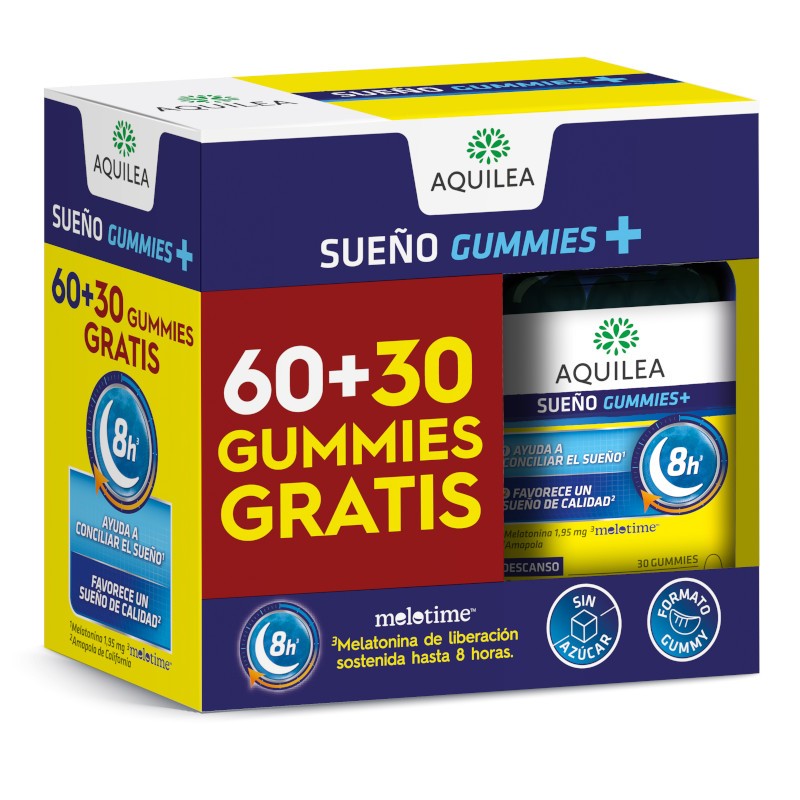 Aquilea Dream Gummies Pack 60 + 30 Free Aquilea Dream Gummies Pack 60 + 30 Free