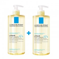 LIPIKAR AP+ DUPLO Huile Nettoyante 2x750ml - LA ROCHE POSAY