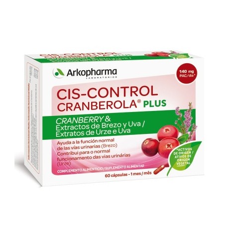 Cis-Control Cranberola Plus 60 Cápsulas