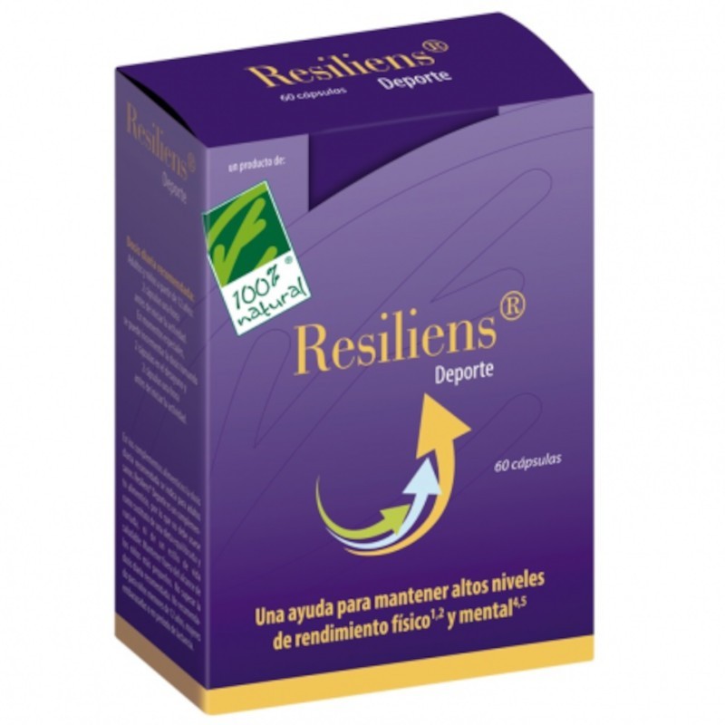 100% Naturel Résiliens Sport 60 Gélules