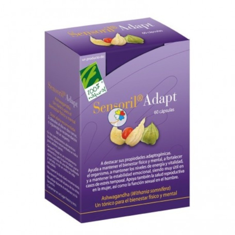 100% natürlich Sensoril Adapt 60 Kapseln 100% natürlich Sensoril Adapt 60 Kapseln