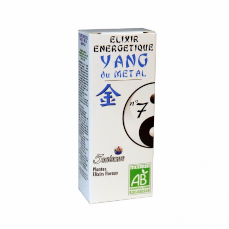Elisir 5 Stagioni N. 7 Metal Yang (Timo) 50 ml Elisir 5 Stagioni N. 7 Metal Yang (Timo) 50 ml