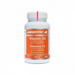 Airbiotic Vitamin D3 A 5000 IU 90 Tablets