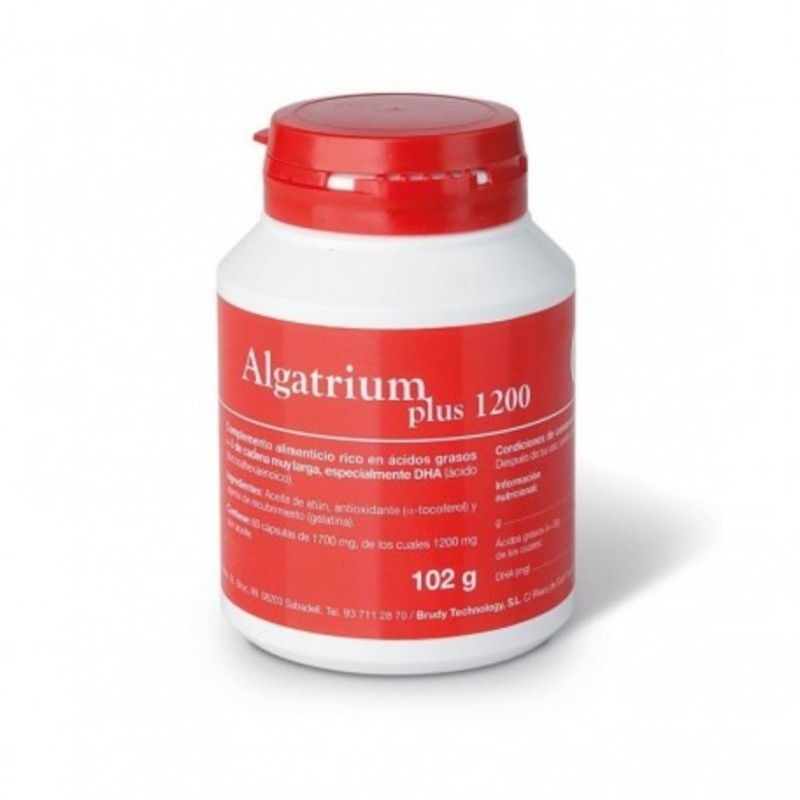 Algatrium Plus 1200 mg 60 Perlas Algatrium Plus 1200 mg 60 Perlas