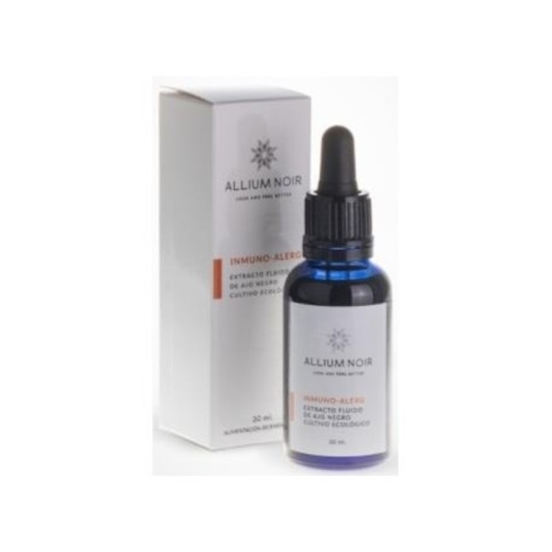 Allium Noir Immuno-Allerg Schwarzer Knoblauch-Extrakt Öko 30 ml Allium Noir Immuno-Allerg Schwarzer Knoblauch-Extrakt Öko 30 ml
