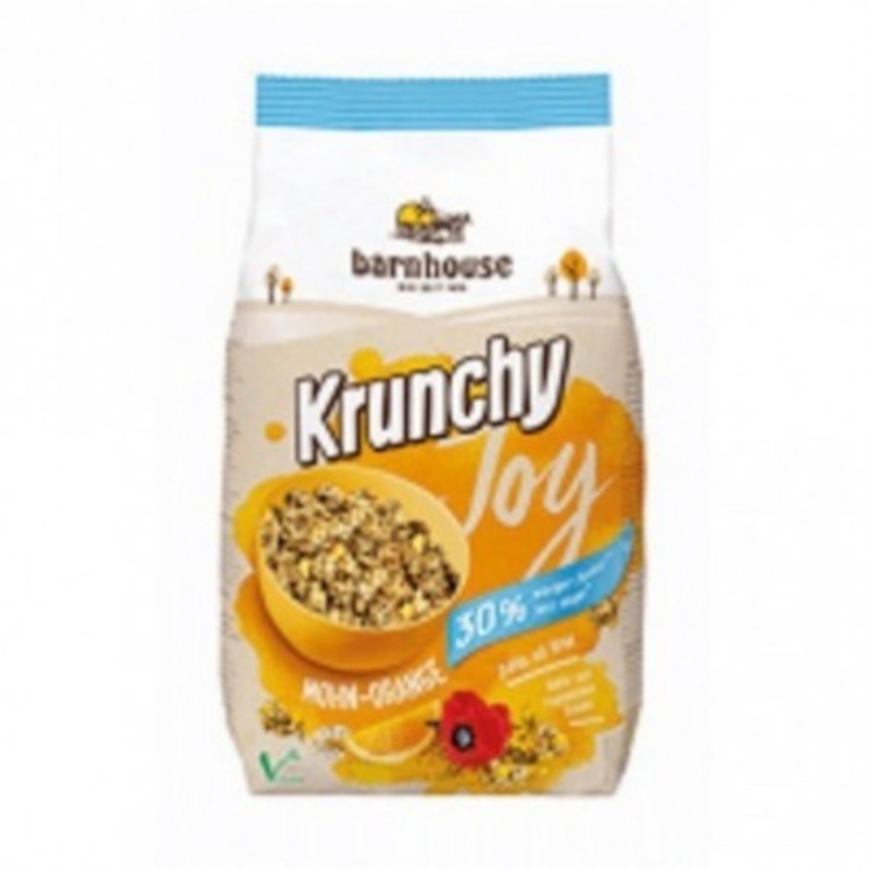 Barnhouse Muesli Krunchy Joy de Amapola-Naranja 375 g Barnhouse Muesli Krunchy Joy de Amapola-Naranja 375 g