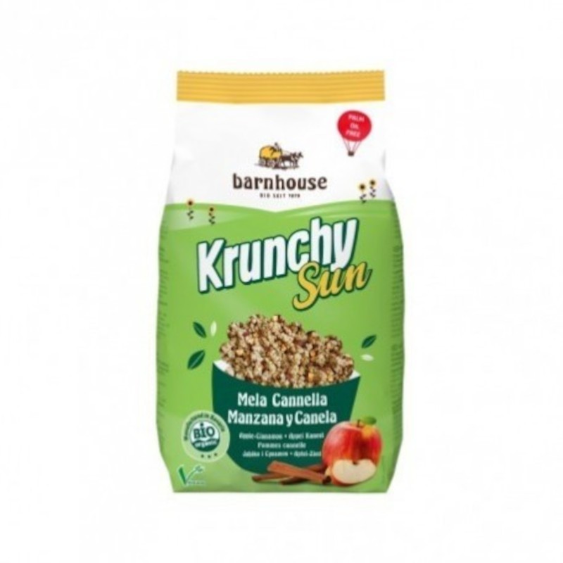 Barnhouse Muesli Krunchy Apple and Cinnamon 750 gr