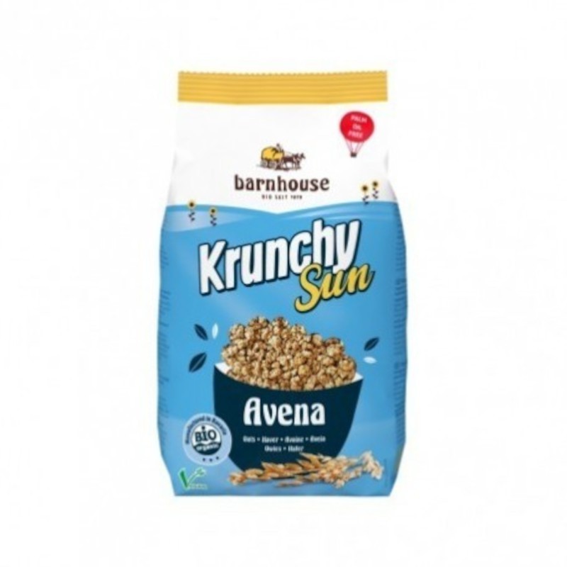 Barnhouse Krunchy Sun Haferflocken-Müsli 375 gr Barnhouse Krunchy Sun Haferflocken-Müsli 375 gr