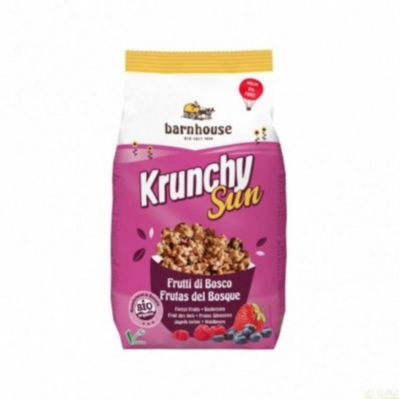 Barnhouse Muesli Krunchy Fruits du Soleil 375 gr Barnhouse Muesli Krunchy Fruits du Soleil 375 gr