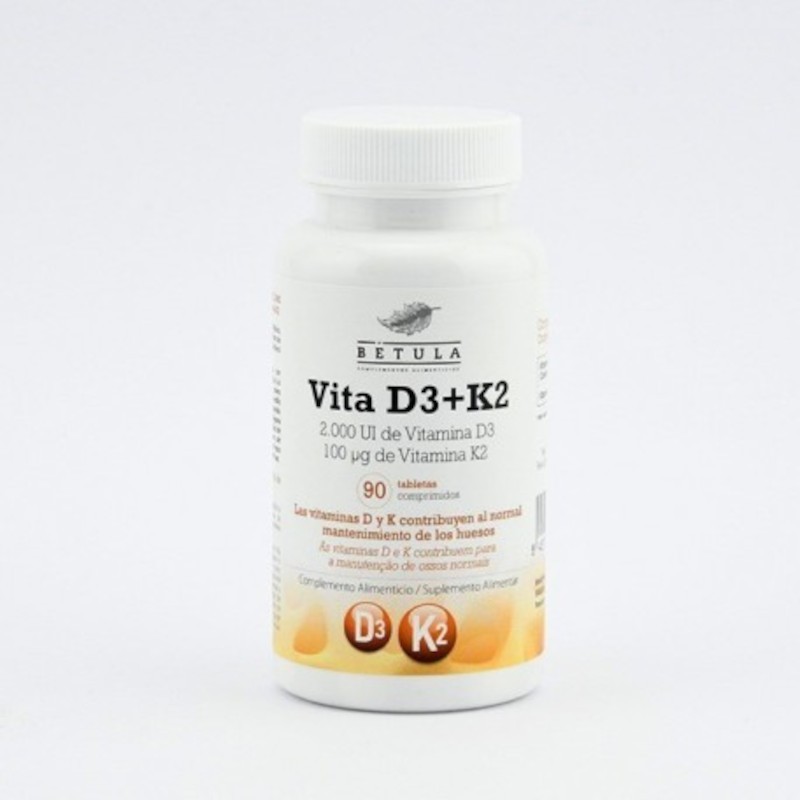 Betula Vita D3 + K2 90 Tablets Betula Vita D3 + K2 90 Tablets