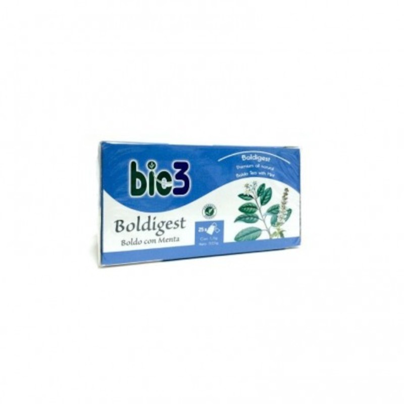 Bie3 Boldigest Boldo com Menta 25 sachês Bie3 Boldigest Boldo com Menta 25 sachês