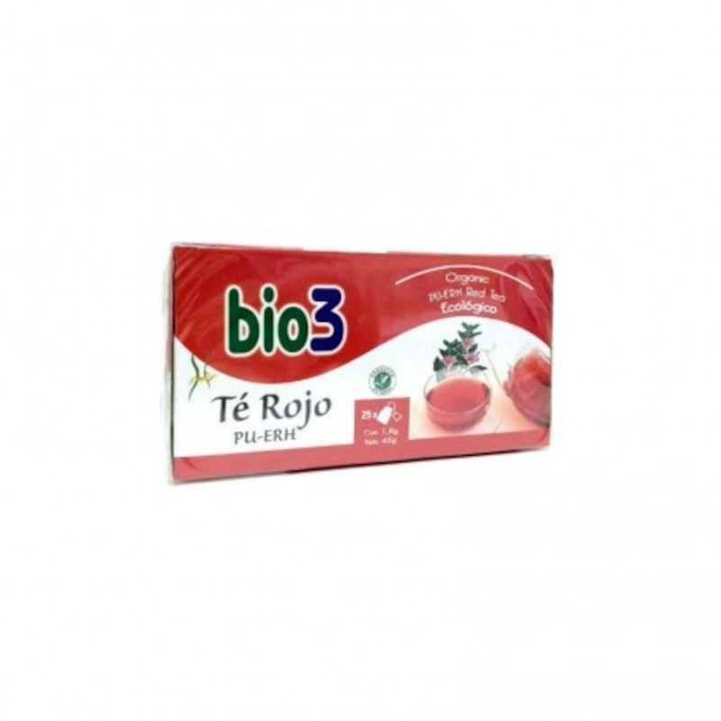 Bie3 Tè Rosso Pu-Erh Biologico 25 bustine