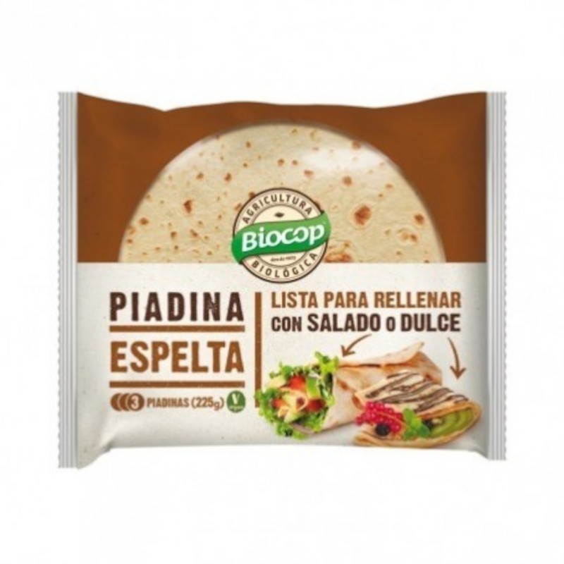 Biocop Piadina Espelta 225 G Biocop Piadina Espelta 225 G