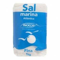 Biocop Sal ​​Fino do Mar Atlântico 1 Kg