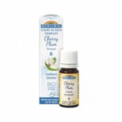 Biofloral Prune Cerise - Cerasifra 6 (Confiance et Sérénité) Fleurs de Bach Bio Granulés Sans Alcool 9 gr