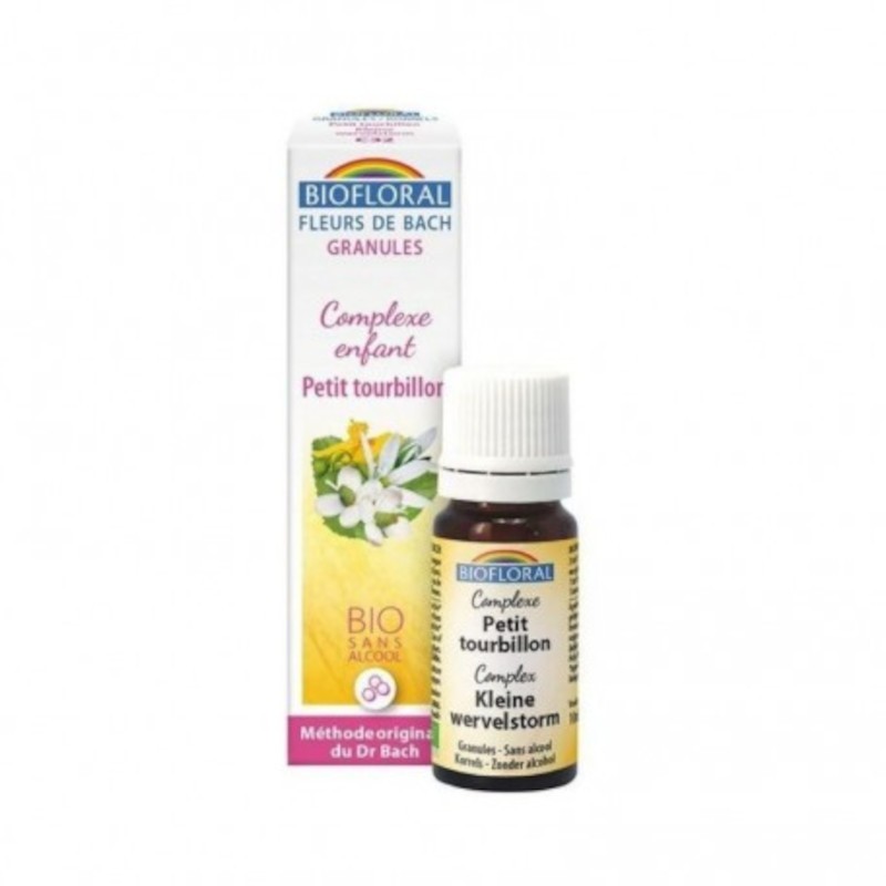 Biofloral Complejo Infantil Pequeño Torbellino (Hiperactividad) Flores de Bach Bio Gránulos Sin Alcohol 9 g Biofloral Complejo Infantil Pequeño Torbellino (Hiperactividad) Flores de Bach Bio Gránulos Sin Alcohol 9 g