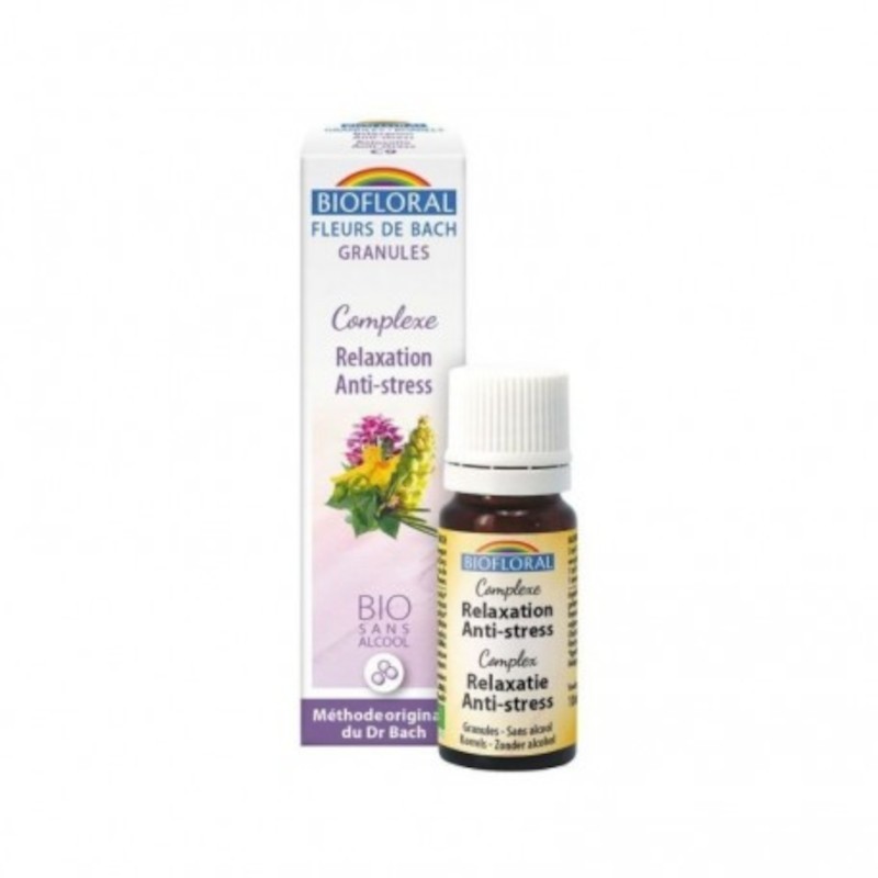 Biofloral Relaxation & Anti-Stress Complex Bio Bach Flowers Alcohol-Free Granules 9 gr Biofloral Relaxation & Anti-Stress Complex Bio Bach Flowers Alcohol-Free Granules 9 gr