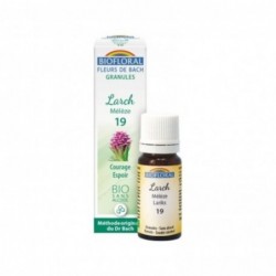 Larice Bioflorale - Alerce 19 (Coraggio e Speranza) Fiori di Bach Bio Granuli Senza Alcool 9 gr