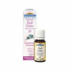 Eau de Roche Bioflorale - Eau de Roche 27 (Compréhension et Acceptation) Fleurs de Bach Bio Granulés Sans Alcool 9 gr