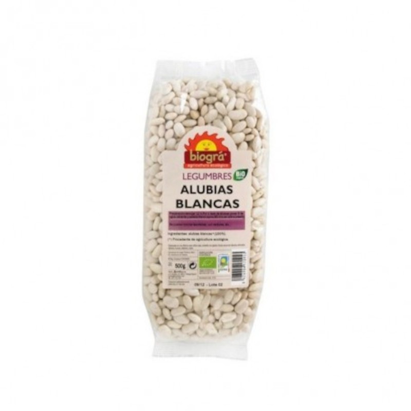 Biogra Haricots Blancs Bio 500 g