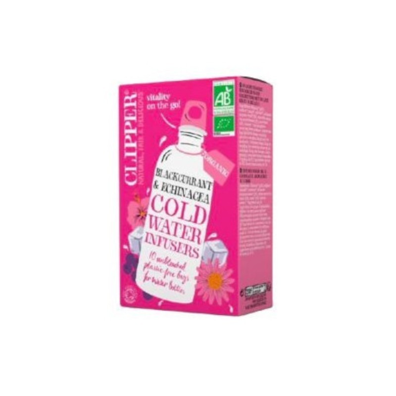 Cupper Infusão Fria com Groselha Preta Orgânica e Equinácea 10 Sacos Cupper Infusão Fria com Groselha Preta Orgânica e Equinácea 10 Sacos