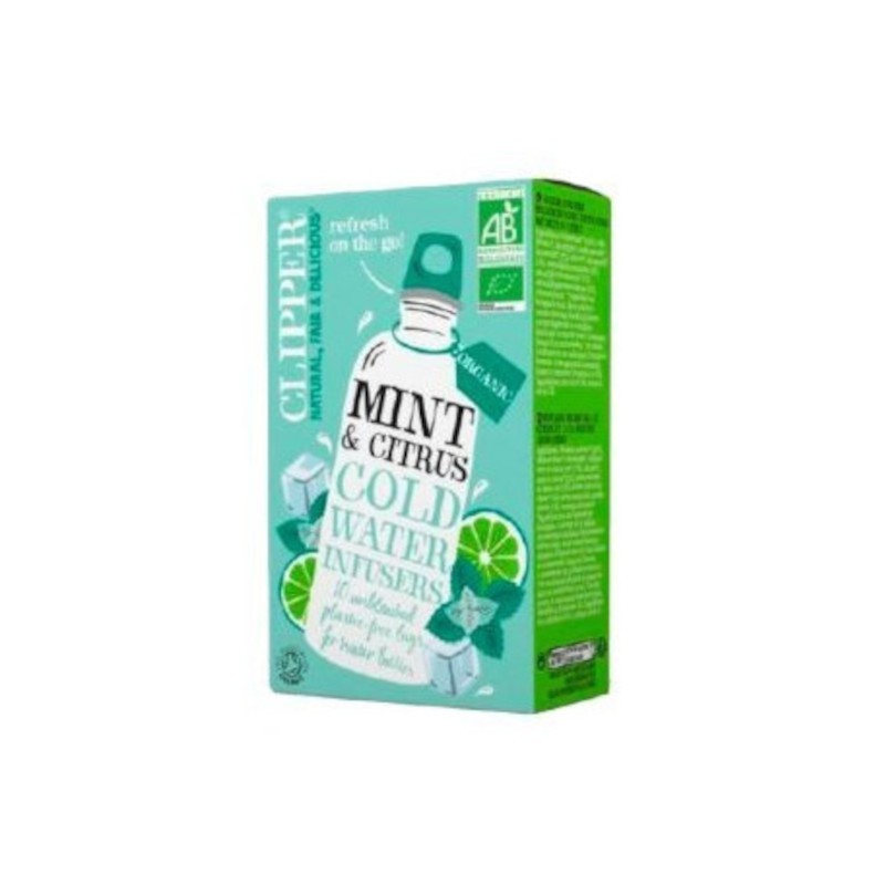 Cupper Infusion Froide de Menthe et Agrumes Bio 10 Sachets Cupper Infusion Froide de Menthe et Agrumes Bio 10 Sachets