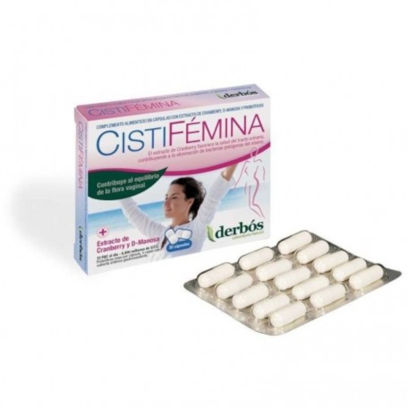 Derbos Cistifemina 30 Capsules Derbos Cistifemina 30 Capsules